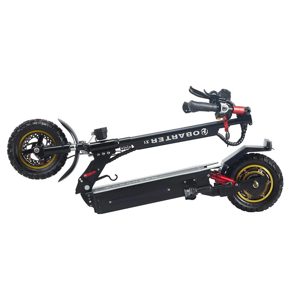 OBARTER X1 10" Trottinette de loisir électrique pliable 500W Moteur 48V 20Ah Batterie