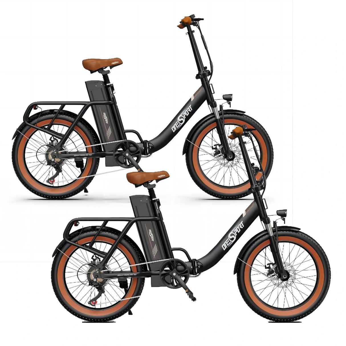 ONESPORT OT16-2 Vélo électrique à enjambement bas Combo