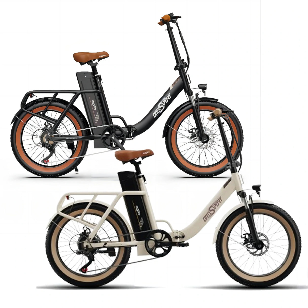 ONESPORT OT16-2 Vélo électrique à enjambement bas Combo