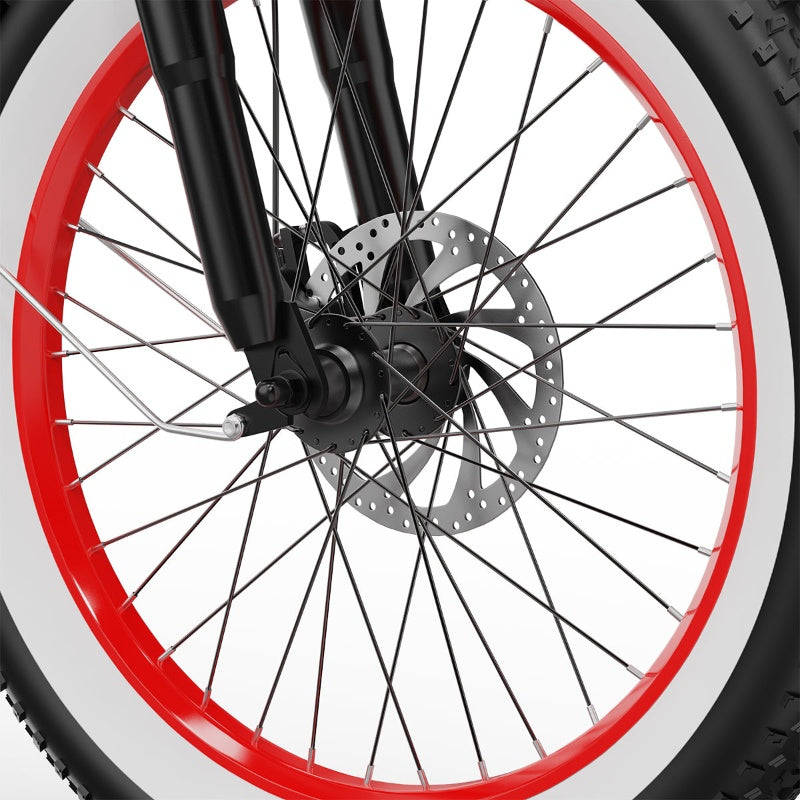 Frein à disque avant pour vélo électrique de banlieue pliable OneSport OT16-2