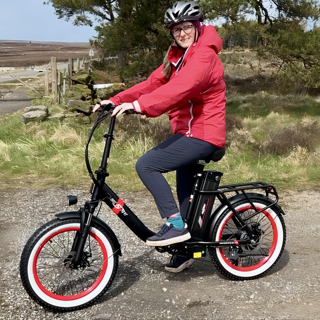 ONESPORT OT16-2 20" Vélo électrique Pliant 250W Moteur 48V 17Ah Batterie Application de soutien