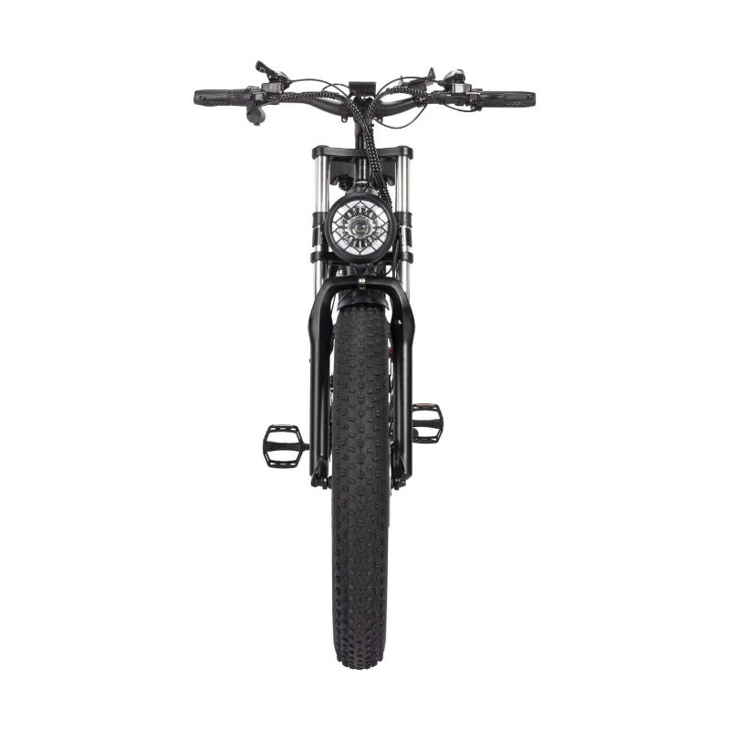 Bicicleta eléctrica plegable RIDSTAR H26 Pro de 26 pulgadas, motor de 1500 W, batería de 48 V y 23 Ah