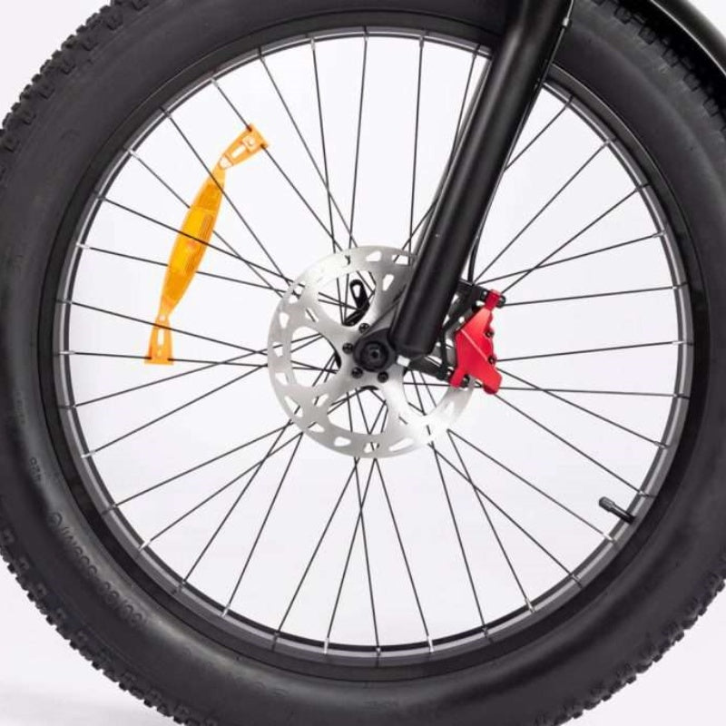 Bicicleta eléctrica plegable RIDSTAR H26 Pro de 26 pulgadas, motor de 1500 W, batería de 48 V y 23 Ah