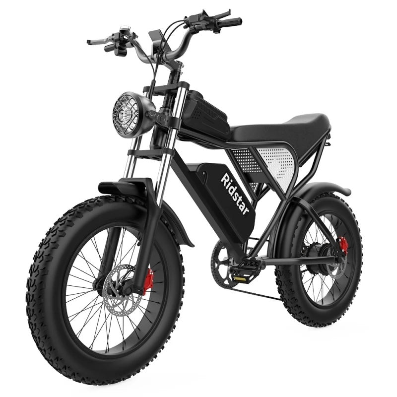 Ridstar-Q20-Fat-Tires-Vélo-électrique-1000W-Moteur-48V-20Ah-Batterie-noir