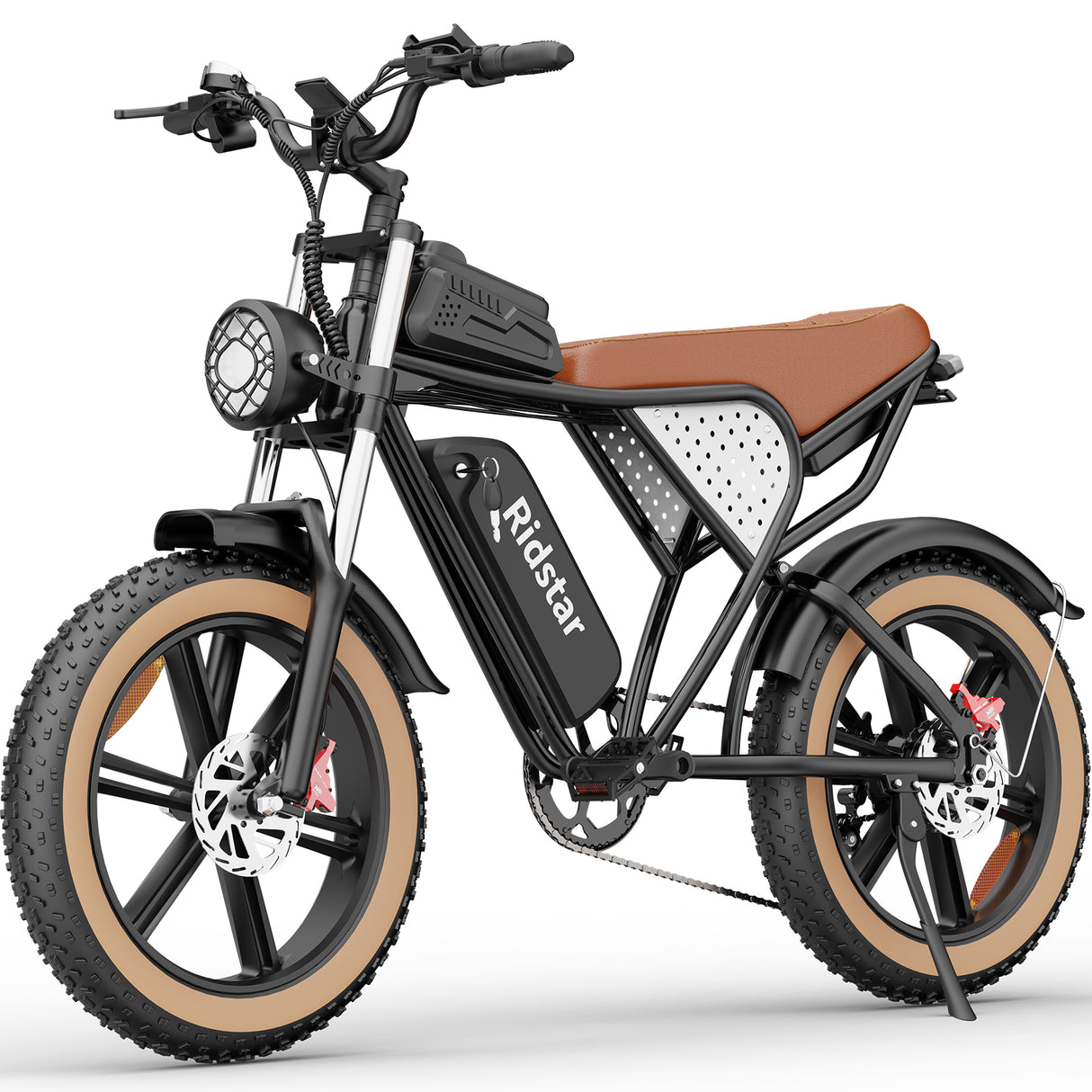 YVY Q20 20" Fat Tires Vélo électrique 1000W Moteur 48V 20Ah Batterie