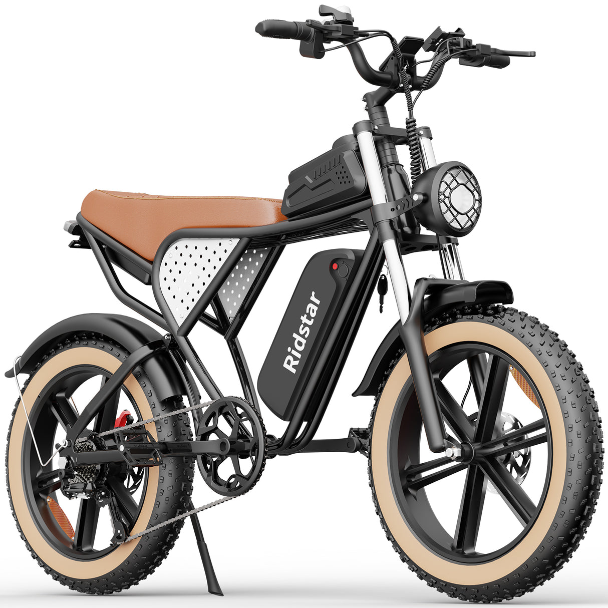 YVY Q20 20" Fat Tires Vélo électrique 1000W Moteur 48V 20Ah Batterie