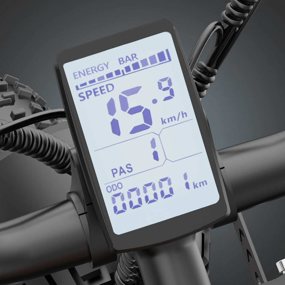 YVY Q20 20" Fat Tires Vélo électrique 1000W Moteur 48V 20Ah Batterie
