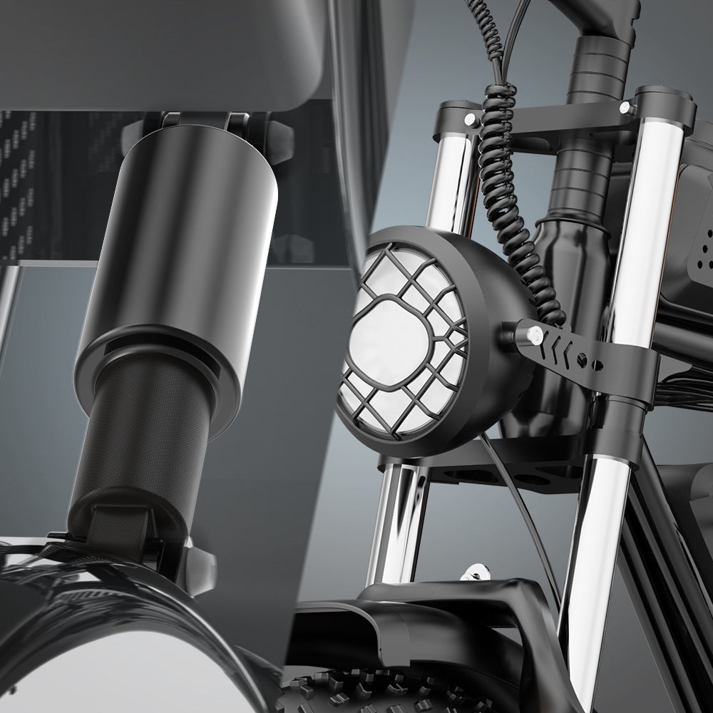 YVY C20(Q20) 20" Fat Tires Vélo électrique 1000W Moteur 48V 20Ah Batterie