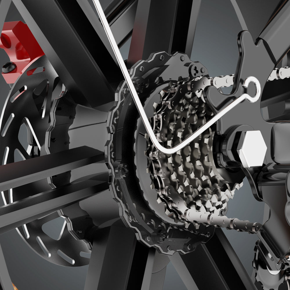 YVY Q20 20" Fat Tires Vélo électrique 1000W Moteur 48V 20Ah Batterie