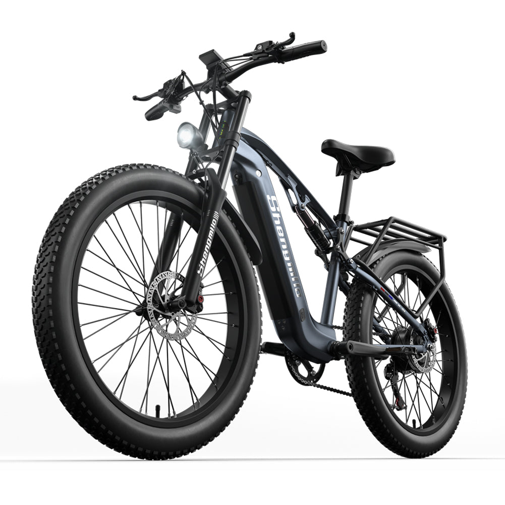 SHENGMILO MX05 26" Fat Tire VTT électrique 1000W Moteur 48V 17,5Ah Batterie