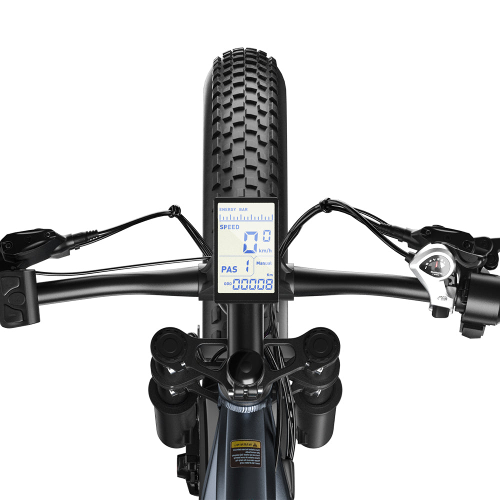 SHENGMILO MX05 26" Fat Tire VTT électrique 1000W Moteur 48V 17,5Ah Batterie