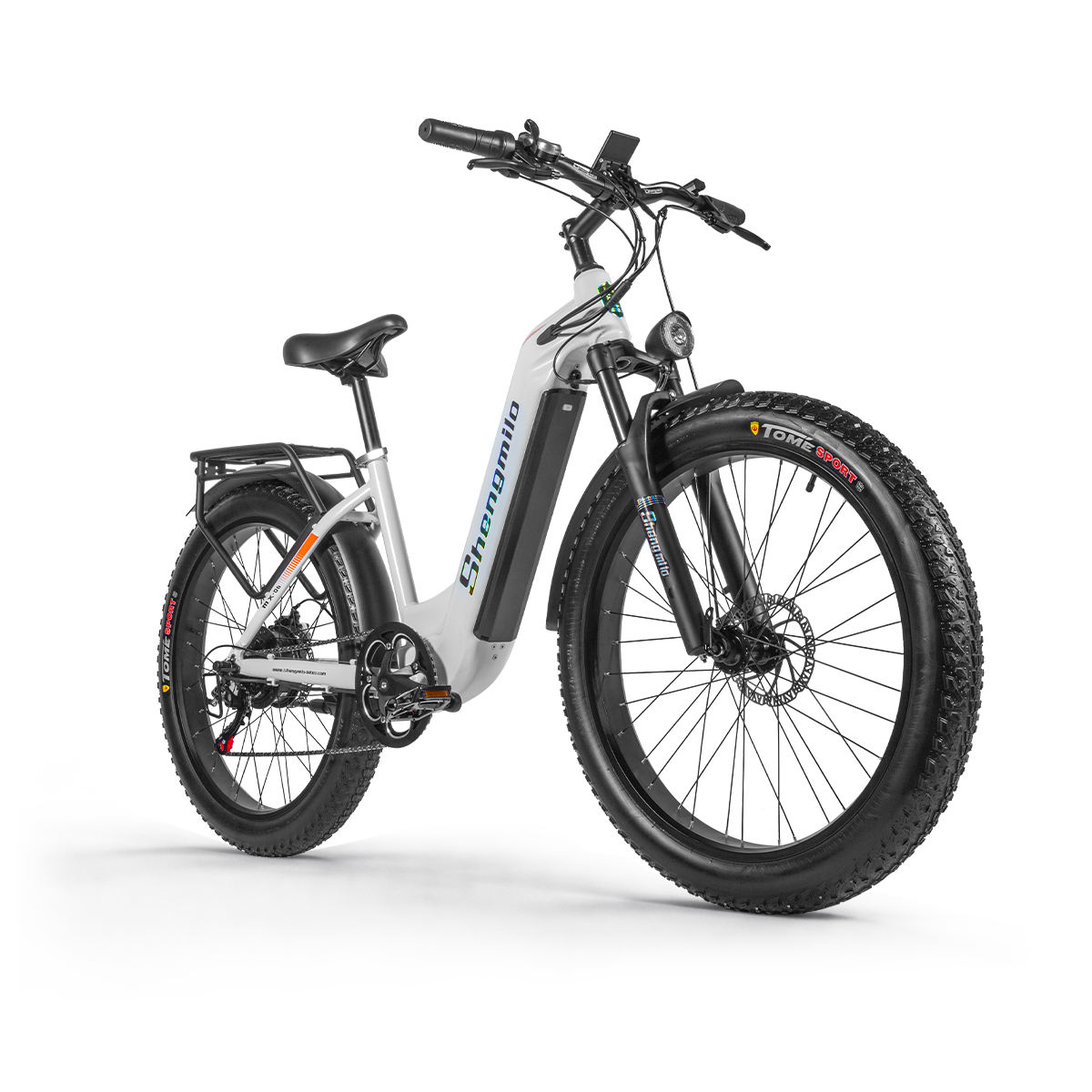 SHENGMILO MX06 26" Vélo électrique tout-terrain 500W Moteur 48V 17,5Ah Batterie