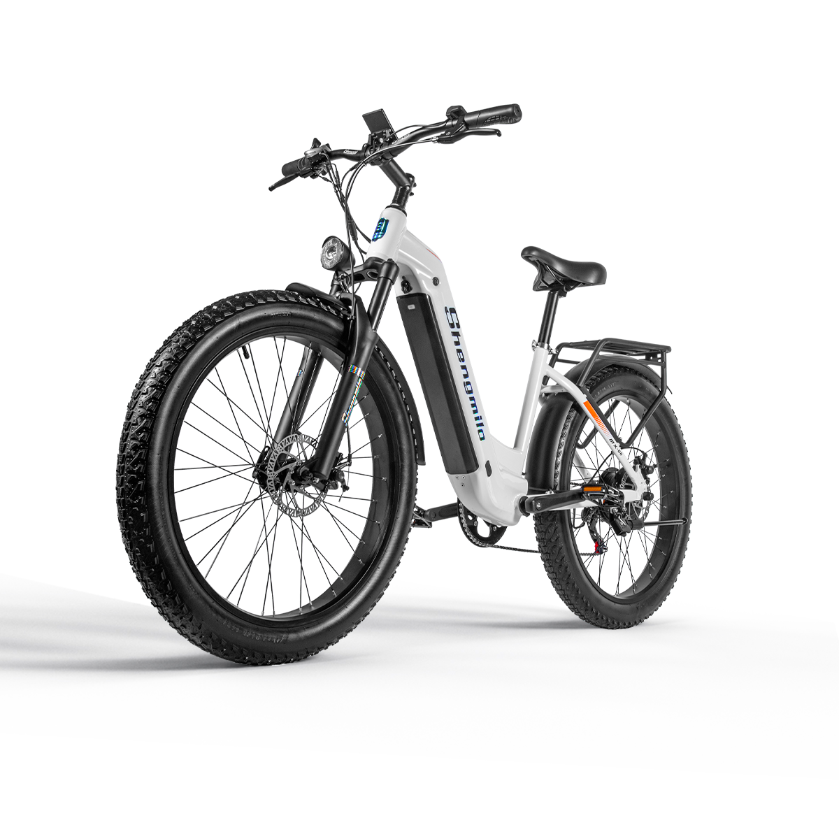 SHENGMILO MX06 26" Vélo électrique tout-terrain 500W Moteur 48V 17,5Ah Batterie