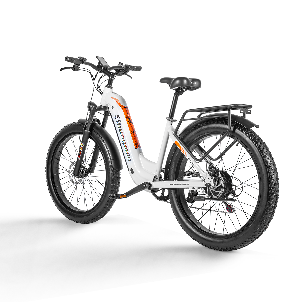 SHENGMILO MX06 26" Vélo électrique tout-terrain 500W Moteur 48V 17,5Ah Batterie