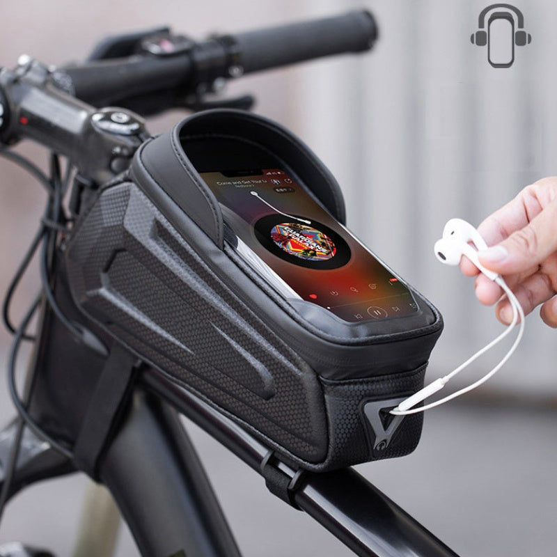 SHENGMILO Sacoche de téléphone étanche pour vélo