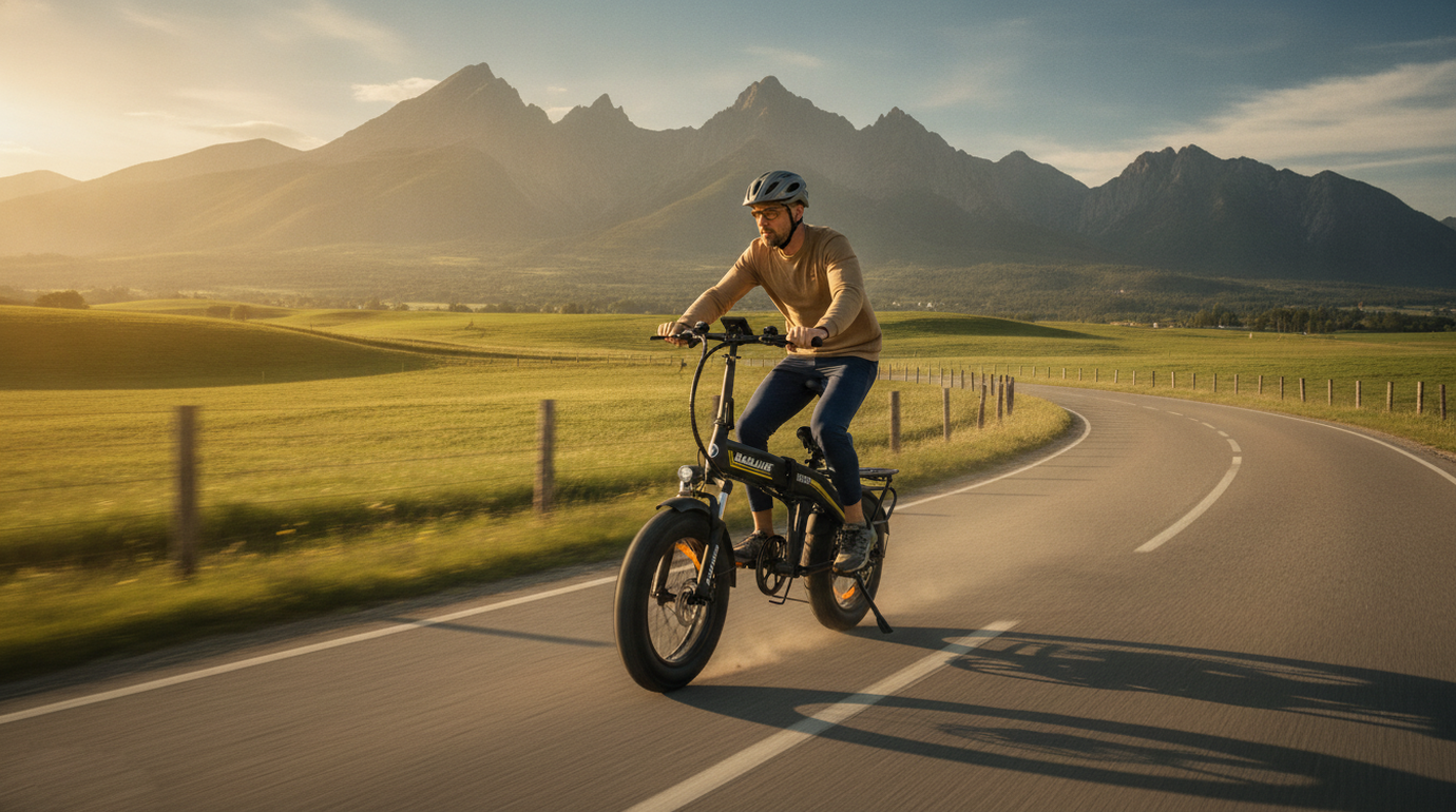 Test du Baolujie P4 2011-24 Mountain E-Bike : Le vélo électrique à pneus larges ultime pour l'offroad