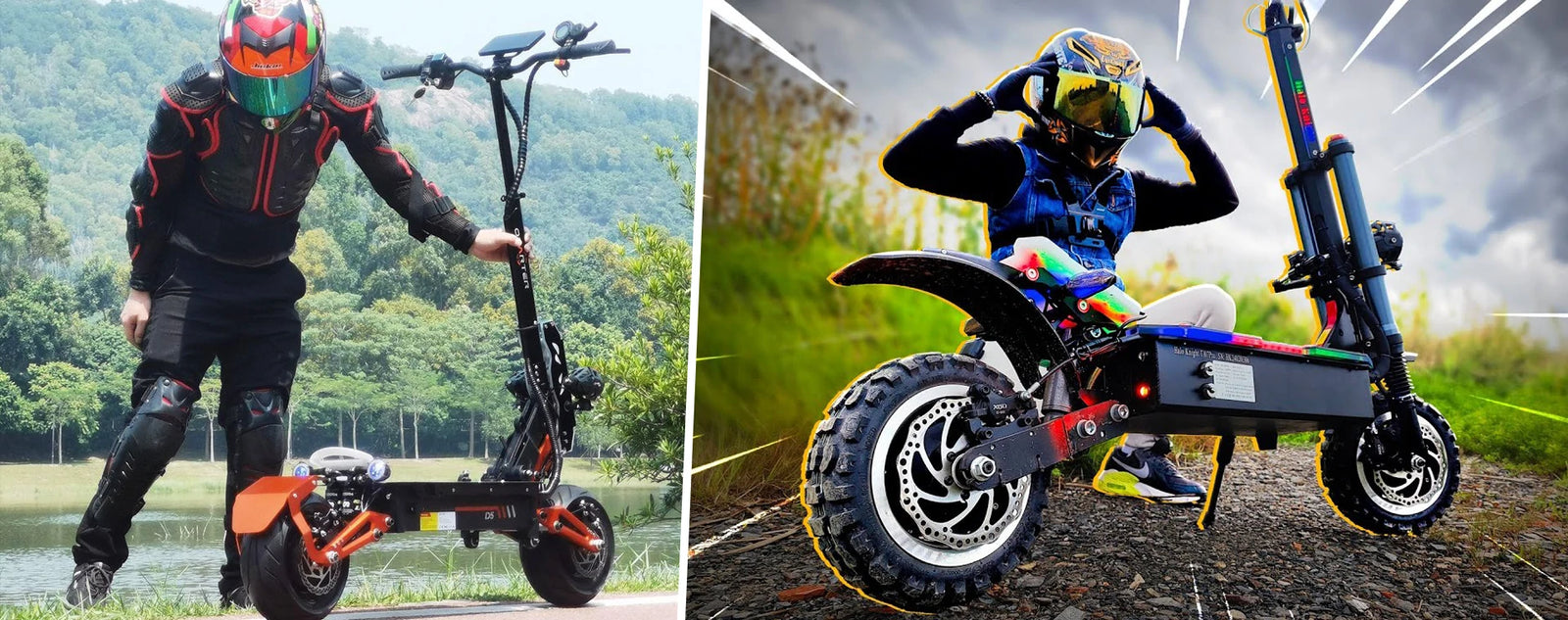 La puissance rencontre la performance : les trottinettes électriques OBARTER D5 et HALO KNIGHT T107 Pro