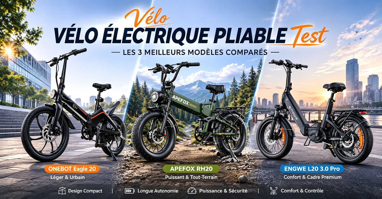 Test vélo électrique pliable : Quel modèle vaut le coup d’acheter en 2026 ?