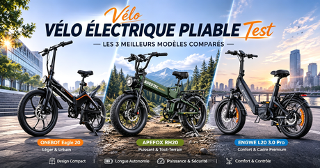 Test vélo électrique pliable : Quel modèle vaut le coup d’acheter en 2026 ?
