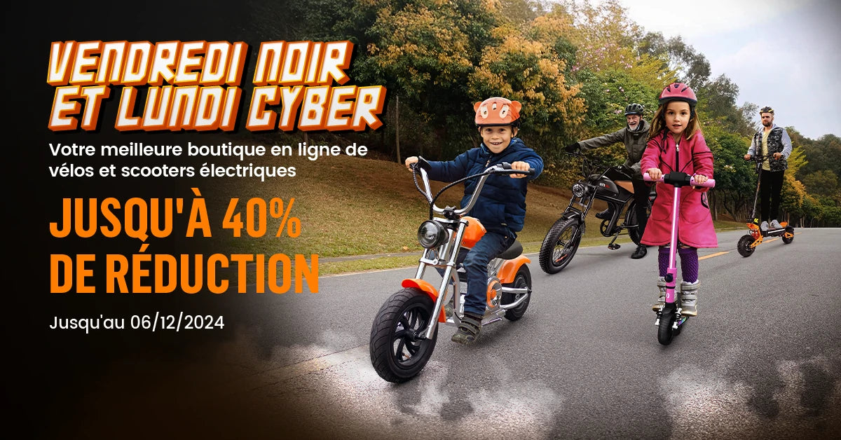 Soldes GleeRide Black Friday et Cyber Monday 2024