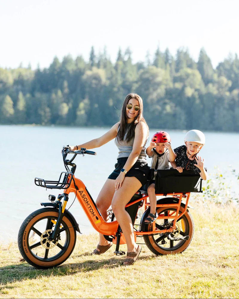 Déballage et assemblage du vélo cargo électrique ONESPORT OT01 ! - GleeRide
