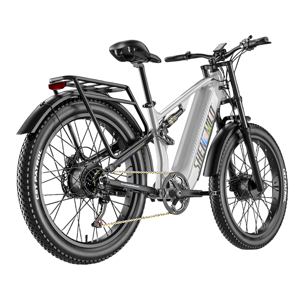 SHENGMILO S600 PRO 26" VTT électrique 2*1000W Double Moteur 48V 25Ah Batterie