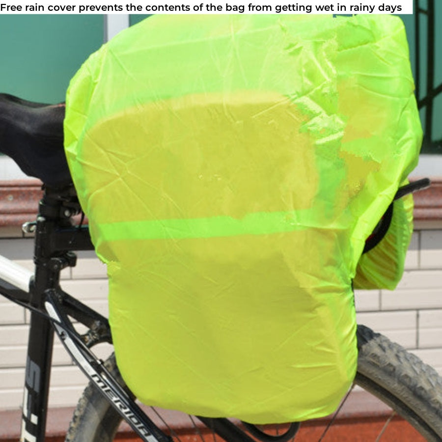 Gleeride grande queue suspendue sac de siège arrière sacs d'eau de rechange pour vélo électrique