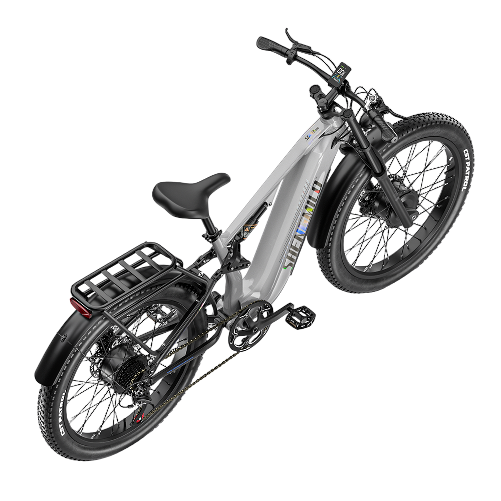 SHENGMILO S600 PRO 26" VTT électrique 2*1000W Double Moteur 48V 25Ah Batterie