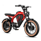 LUCKEEP M5 Ultra 20" Motocyclette Électrique Tout Terrain 1000W*2 Moteurs Doubles 52V 20Ah+20Ah Batterie