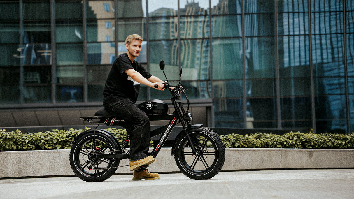 DUOTTS F20 20" Rétro Vélo tout terrain électrique 750W Moteur 52V 27Ah Batterie