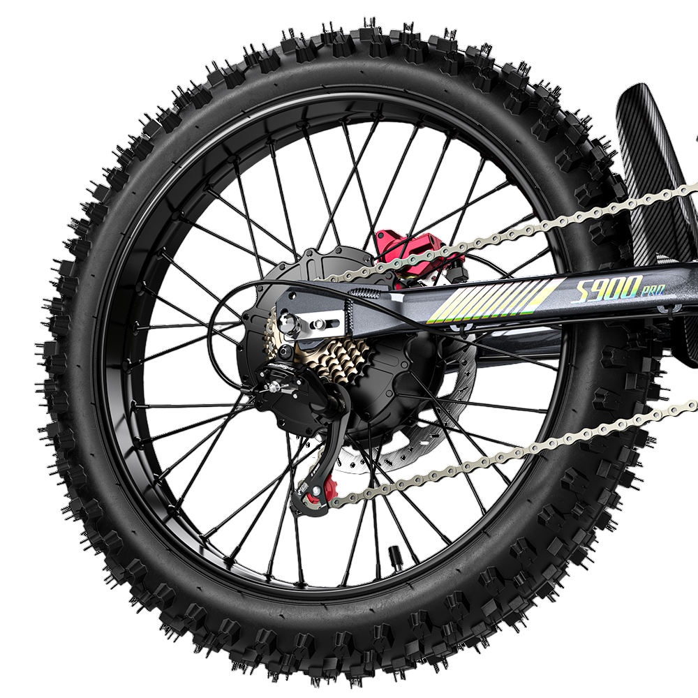 SHENGMILO S900 PRO Vélo électrique tout-terrain 20" avec moteur 3000W 60V 35Ah batterie