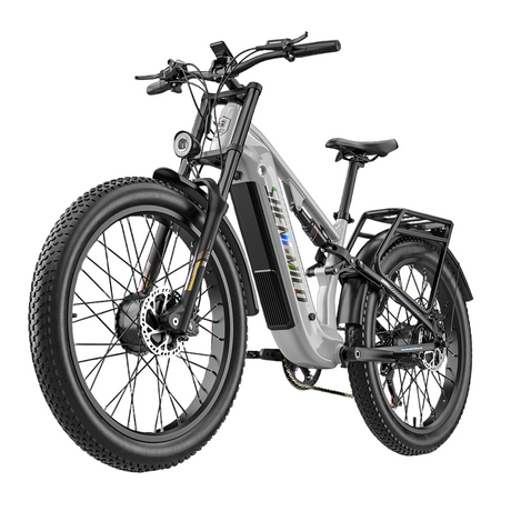 SHENGMILO S600 26" Електрически планински велосипед 2000W Двоен мотор 48V 17,5Ah Батерия