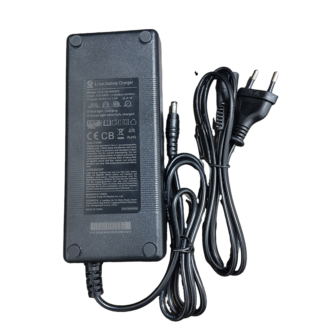 SHENGMILO Chargeur de batterie standard européen 48 V 2 A Convient à tous les modèles