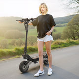 OOTD T10 11" Trottinette Électrique Tout Terrain Moteur 500W 48V 13.5Ah Batterie