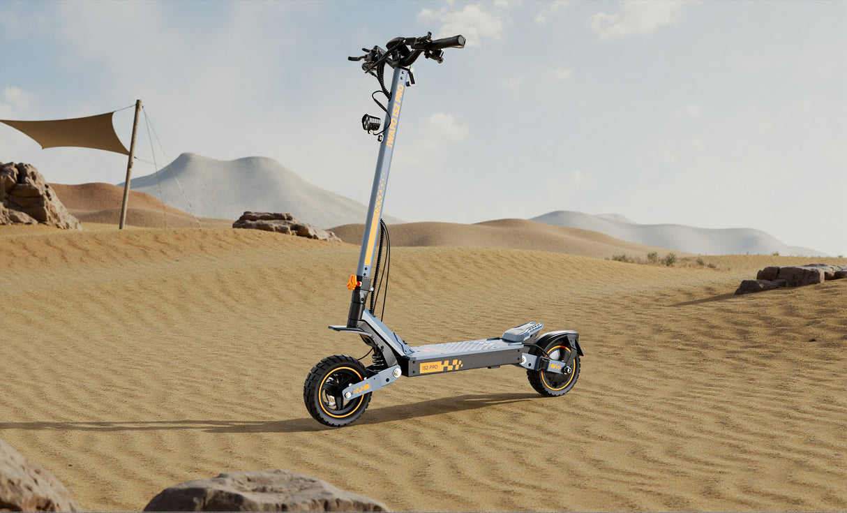 IWAFO IS2Pro 10" Trottinette électrique tout-terrain 2*1000W Dual Motors 52V 20Ah Batterie