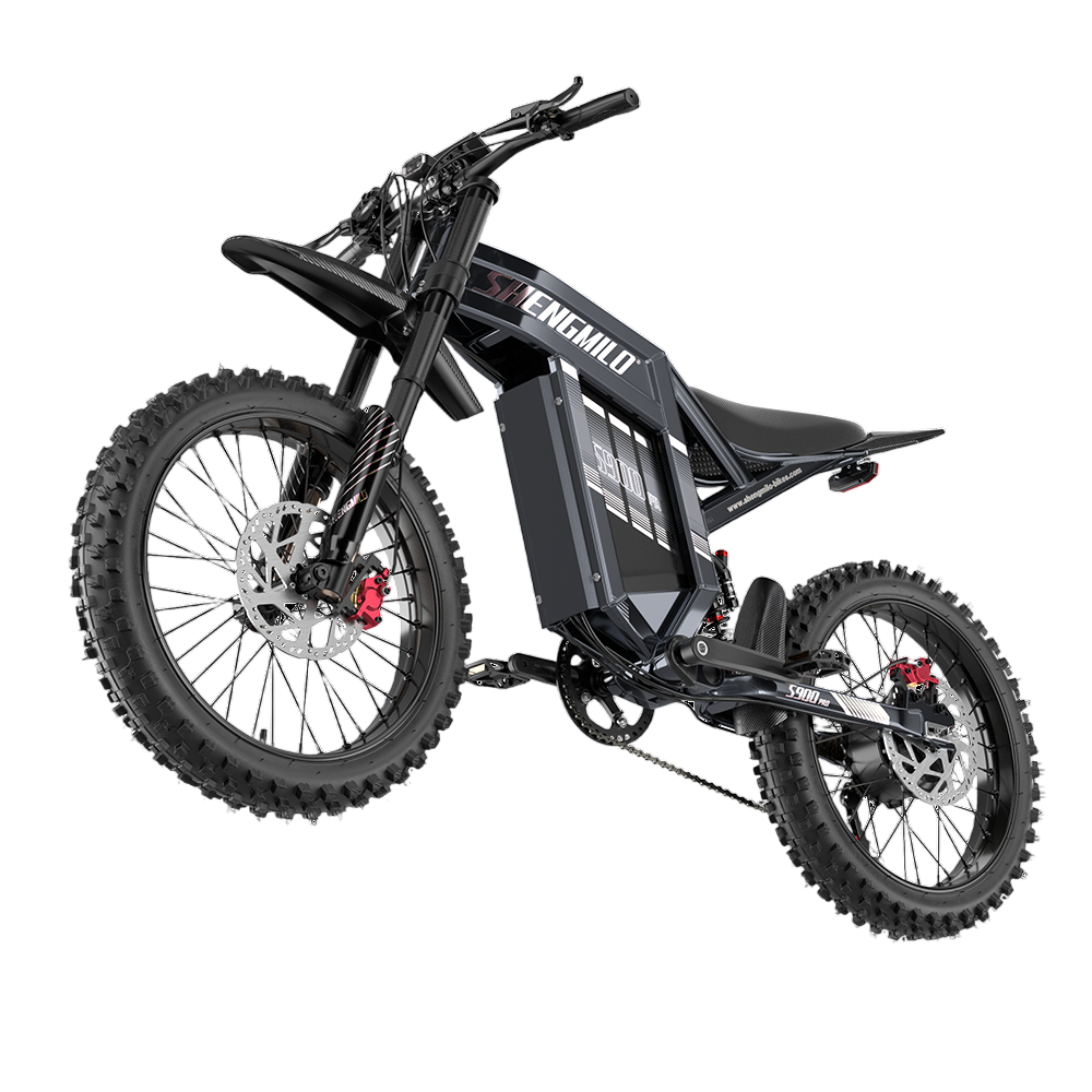 SHENGMILO S900 PRO Vélo électrique tout-terrain 20" avec moteur 3000W 60V 35Ah batterie