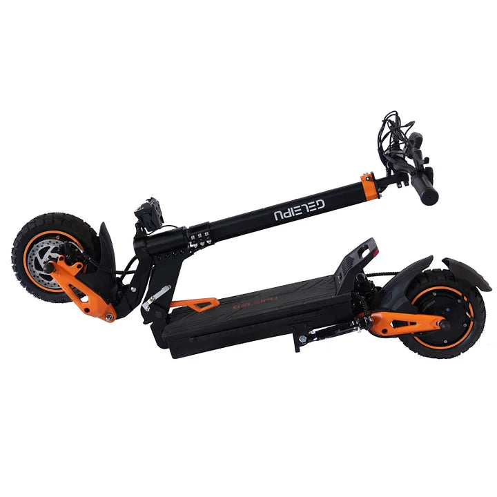 GELEIPU Z1 Pro 10" Trotinette Électrique Tout Terrain 1200W2 Bimoteur 52V 20Ah Batterie