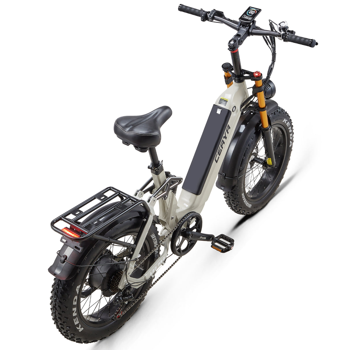 CEAZA A20 Pro 20" Vélo Électrique Tout-Terrain Pneus Larges 500W Moteur 48V 20Ah Batterie
