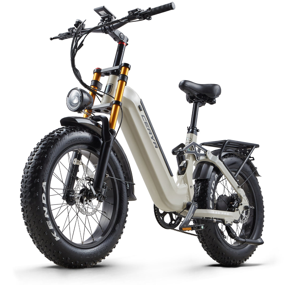 CEAZA A20 Pro 20" Vélo Électrique Tout-Terrain Pneus Larges 500W Moteur 48V 20Ah Batterie