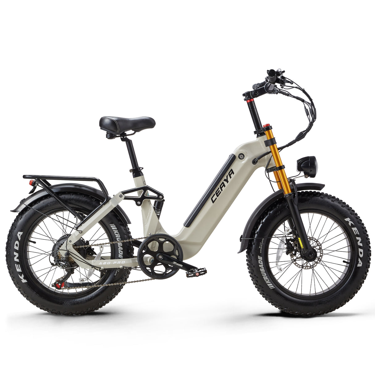 CEAZA A20 Pro 20" Vélo Électrique Tout-Terrain Pneus Larges 500W Moteur 48V 20Ah Batterie