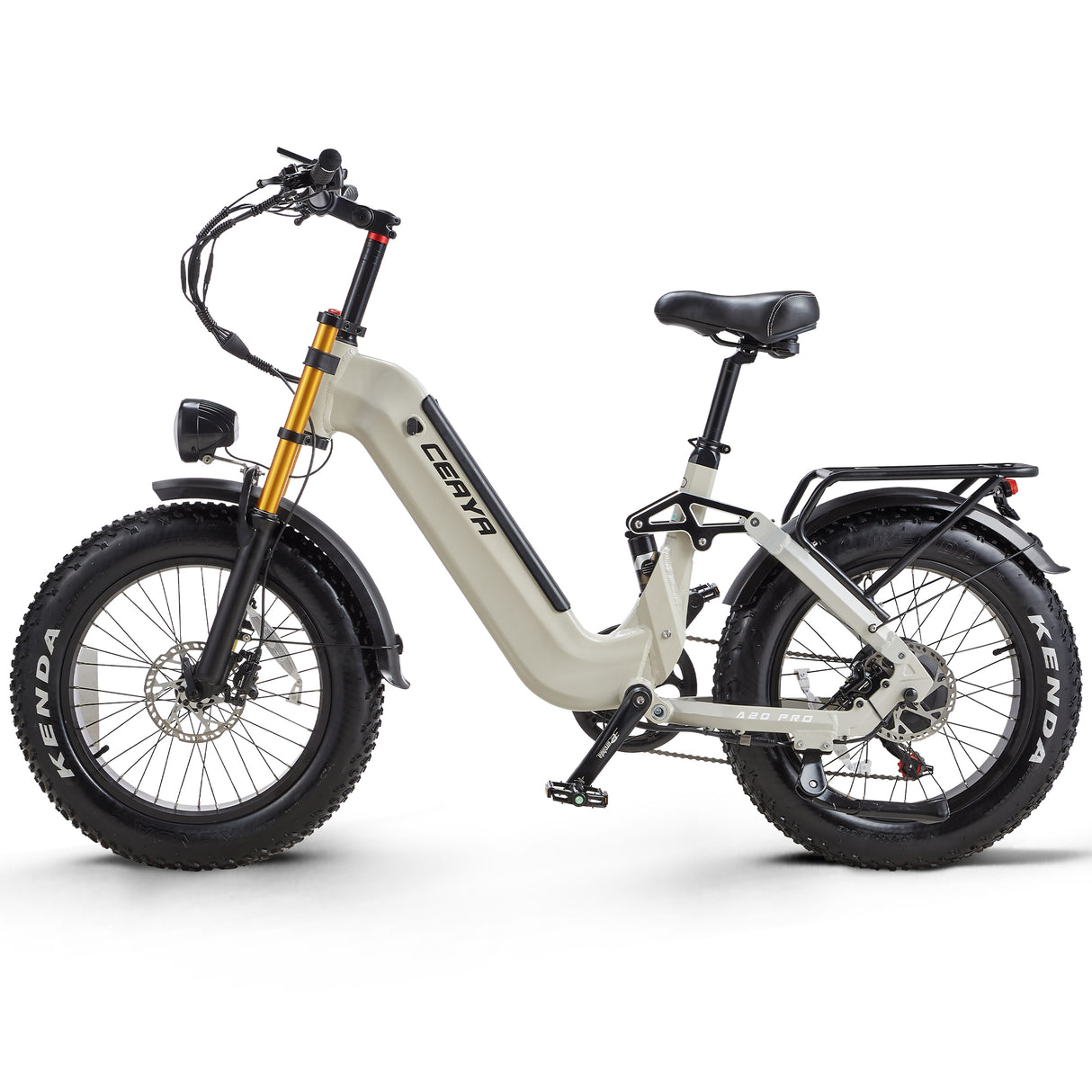 CEAZA A20 Pro 20" Vélo Électrique Tout-Terrain Pneus Larges 500W Moteur 48V 20Ah Batterie