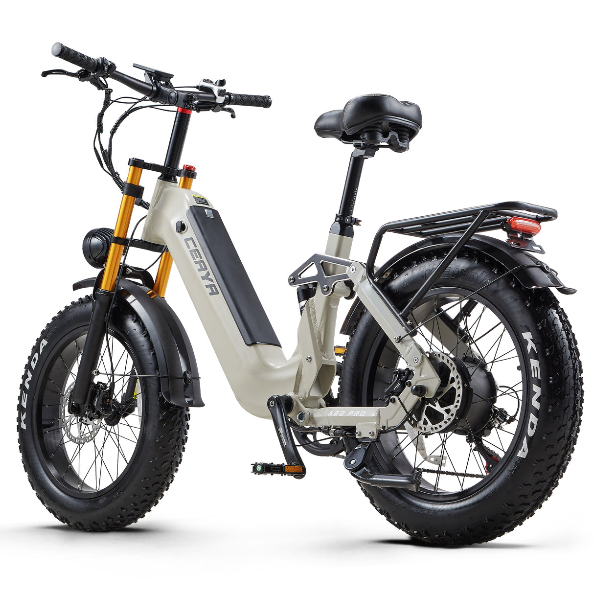 CEAZA A20 Pro 20" Vélo Électrique Tout-Terrain Pneus Larges 500W Moteur 48V 20Ah Batterie