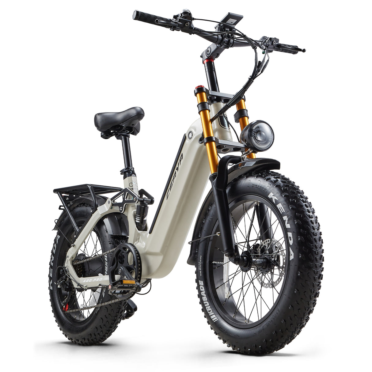 CEAZA A20 Pro 20" Vélo Électrique Tout-Terrain Pneus Larges 500W Moteur 48V 20Ah Batterie