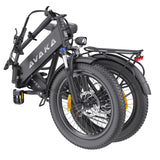 AVAKA K300 20" Vélo de ville électrique pliable 350W Moteur 36V 16Ah Batterie