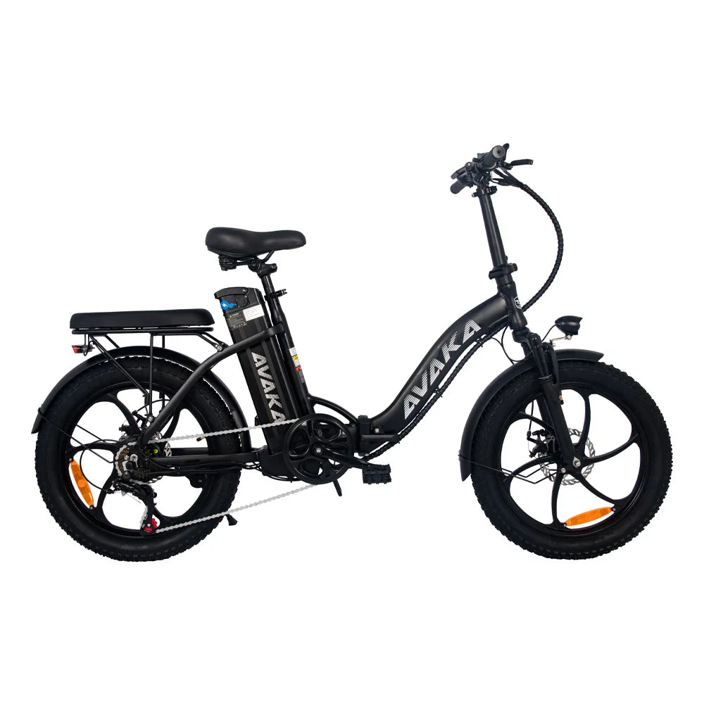 AVAKA BZ20 PLUS 20" Vélo de ville électrique pliable Step-Thru 500W Moteur 48V 18,2Ah Batterie
