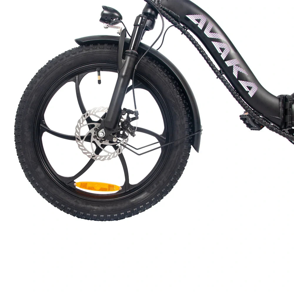 AVAKA BZ20 PLUS 20" Vélo de ville électrique pliable Step-Thru 500W Moteur 48V 18,2Ah Batterie