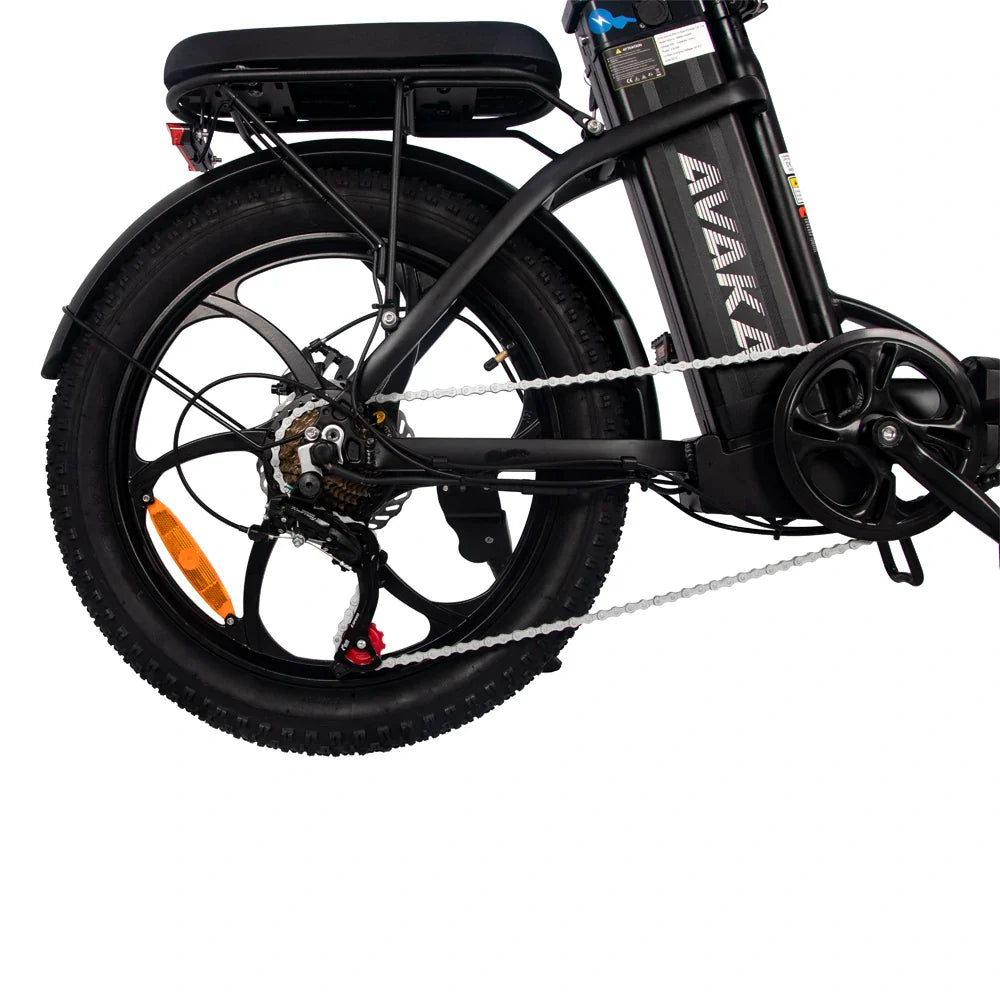 AVAKA BZ20 PLUS 20" Vélo de ville électrique pliable Step-Thru 500W Moteur 48V 18,2Ah Batterie