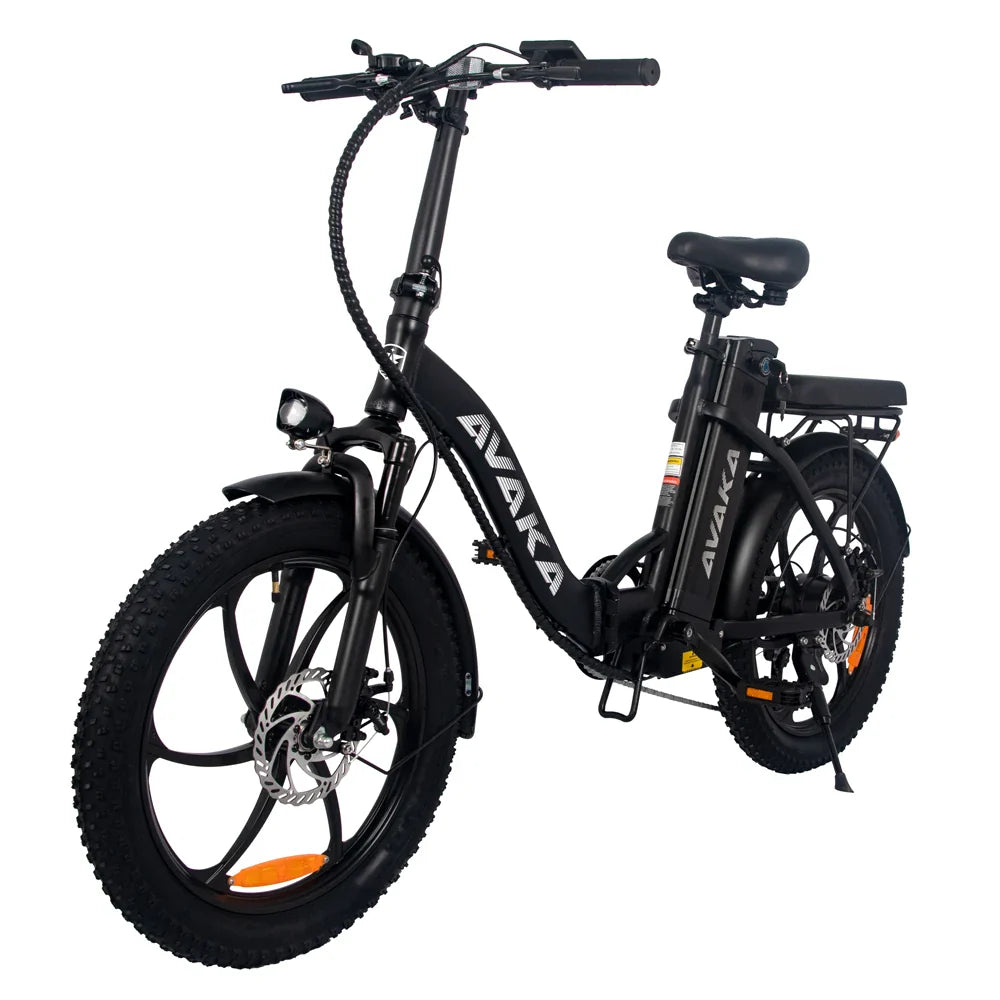AVAKA BZ20 PLUS 20" Vélo de ville électrique pliable Step-Thru 500W Moteur 48V 18,2Ah Batterie