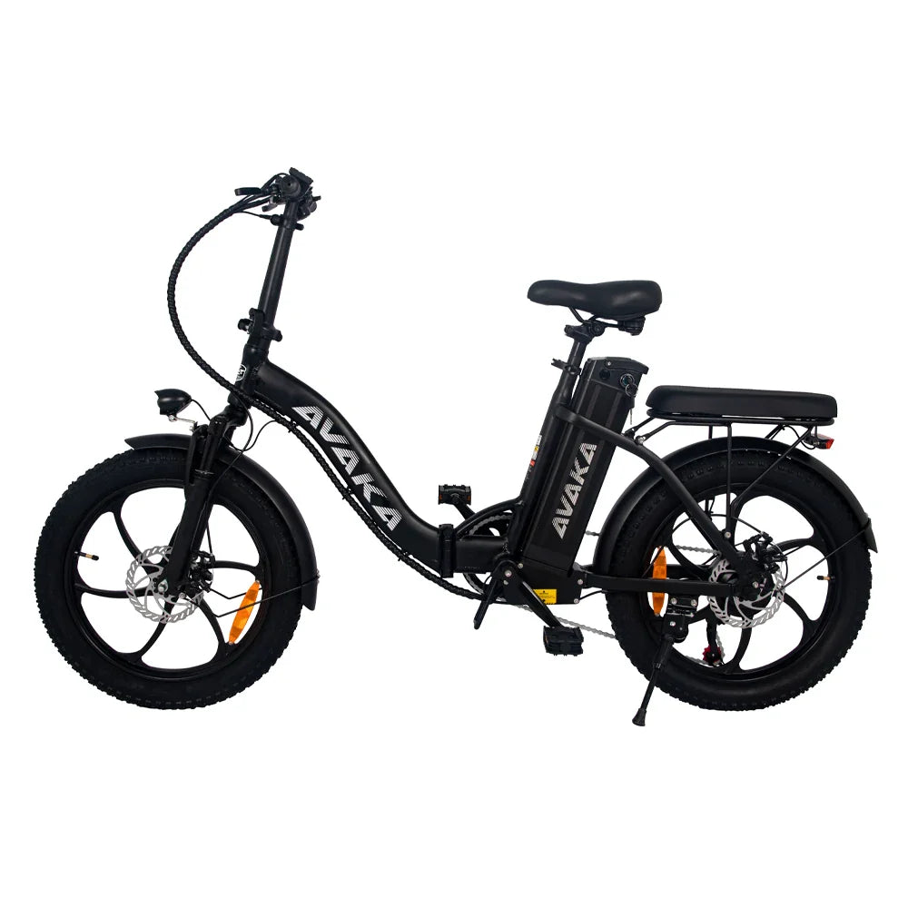 AVAKA BZ20 PLUS 20" Vélo de ville électrique pliable Step-Thru 500W Moteur 48V 18,2Ah Batterie