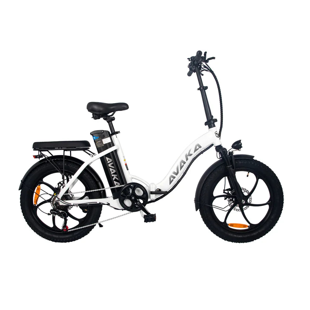 AVAKA BZ20 PLUS 20" Vélo de ville électrique pliable Step-Thru 500W Moteur 48V 18,2Ah Batterie